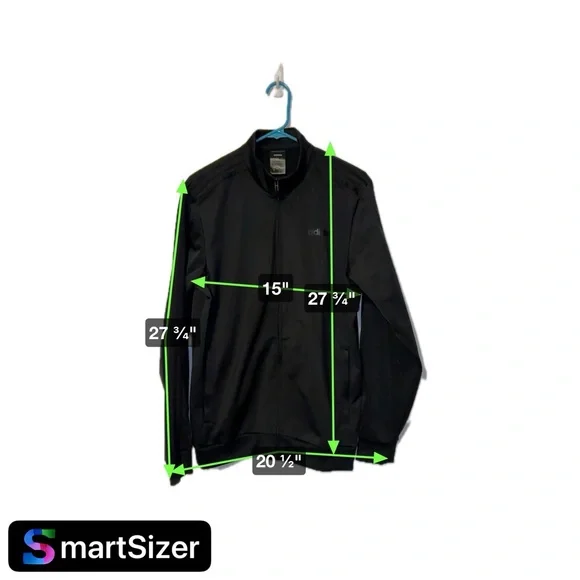 Adidas, Men’s ESSENTIALS WARM-UP 3-STRIPES TRACK JACKET. Size Medium - Picture 2 of 8